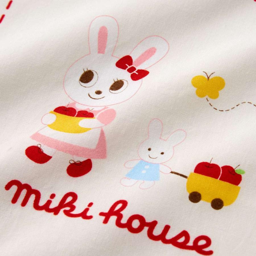 ミキハウス mikihouse うさこ＆プッチーランチクロスセット ランチ ランチグッズ ［15-4120-382］　mdh　　ppランチ　｜pockybear｜06