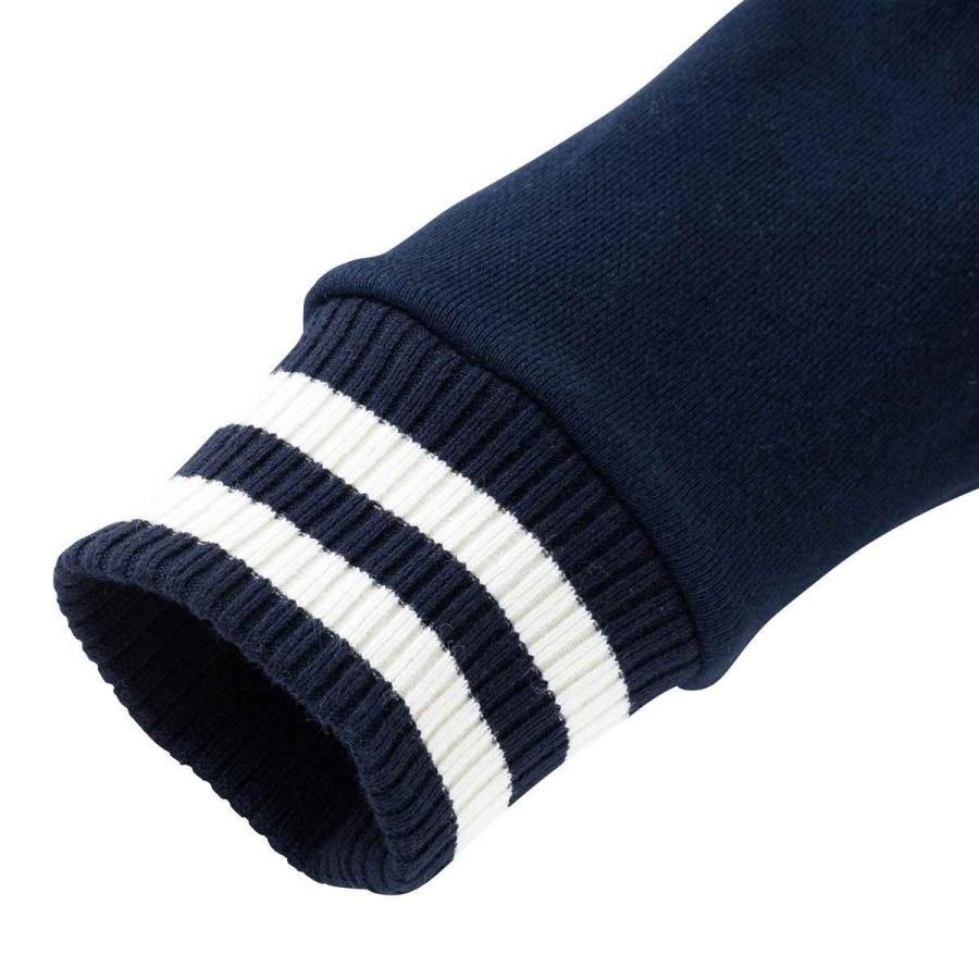 ミキハウス ショップ スタジャン風ジャンパー スタジアム 青 ブルー 