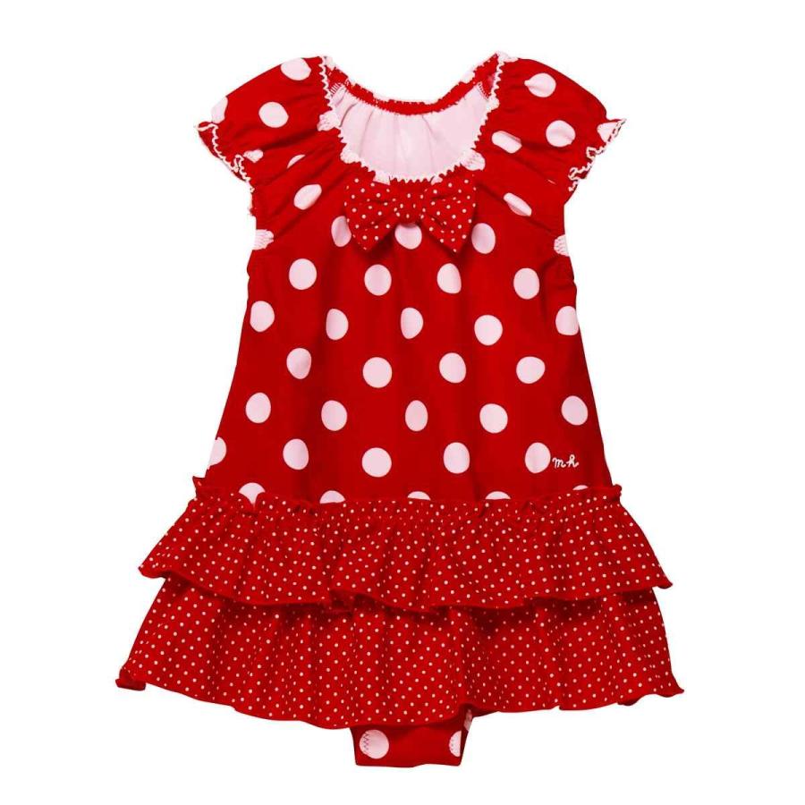 ミキハウス Mikihouse ドットフリル フレンチワンピース水着 1cm 130cm 12 7103 842 01 19ss 1 Pockybear 通販 Yahoo ショッピング