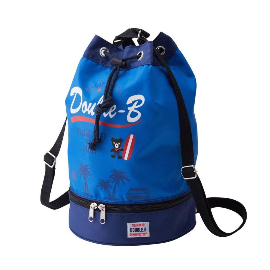 ダブルビー Surf巾着型ビーチバッグ キッズ 男の子 子供 プール 水泳 海 海水浴 リュック 巾着 Double B 62 01 263 02 Pockybear 通販 Yahoo ショッピング