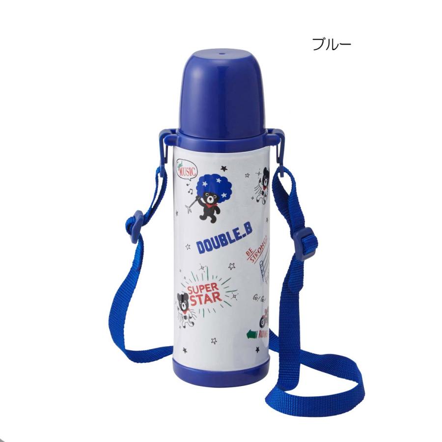 ステンレスボトル 500ml 水筒 ランチ 子供 65 4048 263 ミキハウス ダブルｂ 総柄 コミック風 可愛い 02t Pockybear 通販 Yahoo ショッピング