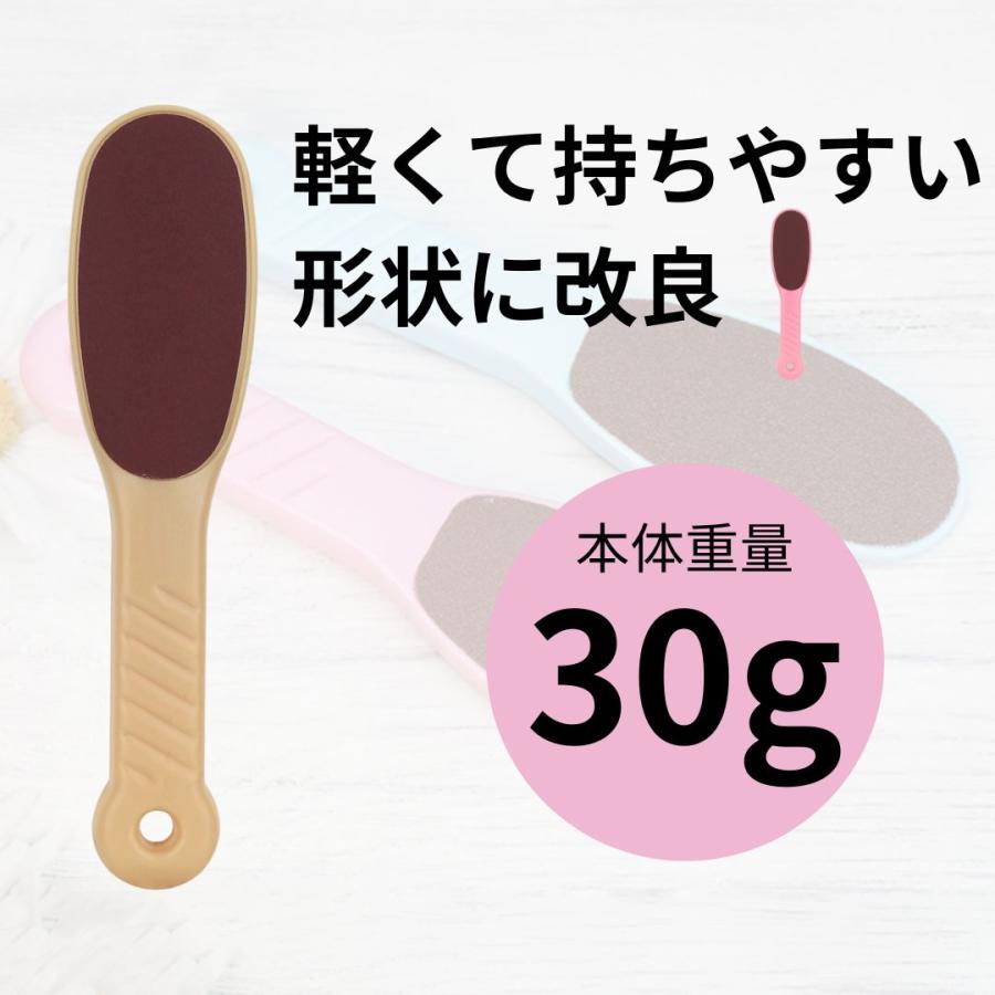 かかと 角質ケア やすり けずりフットケア 軽石 除去 削り 角質取り ひび割れ 両面やすり 爆買 |  | 02