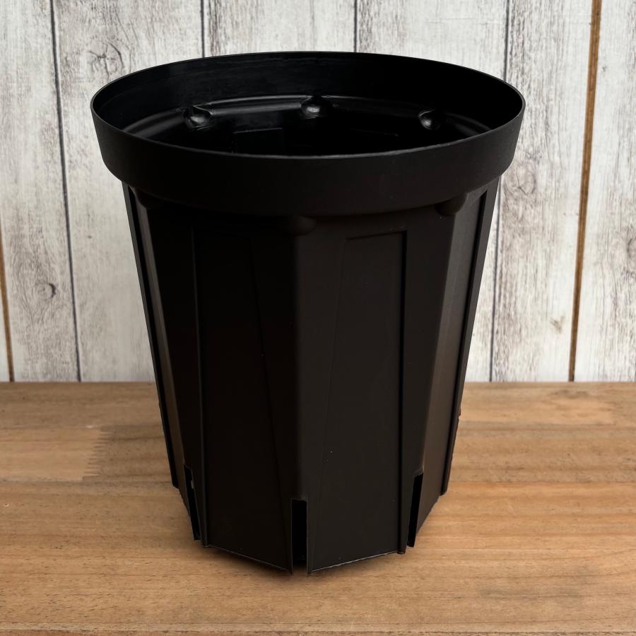 カネヤ産業　スリット鉢　ロング　150L ブラック　13個 CSM-150L スリット鉢 ロングタイプ（約5号鉢） ブラック メーカー：兼