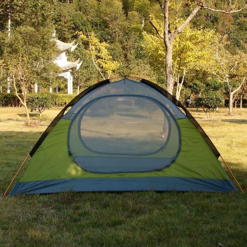 売れ筋ランキング売れ筋ランキングHILLMAN 2人用テント 簡単設営 バックパッキングテント 軽量 ドア2個付き フルレインフライ アルミポール  大人用 防水 防風 ハイ テント