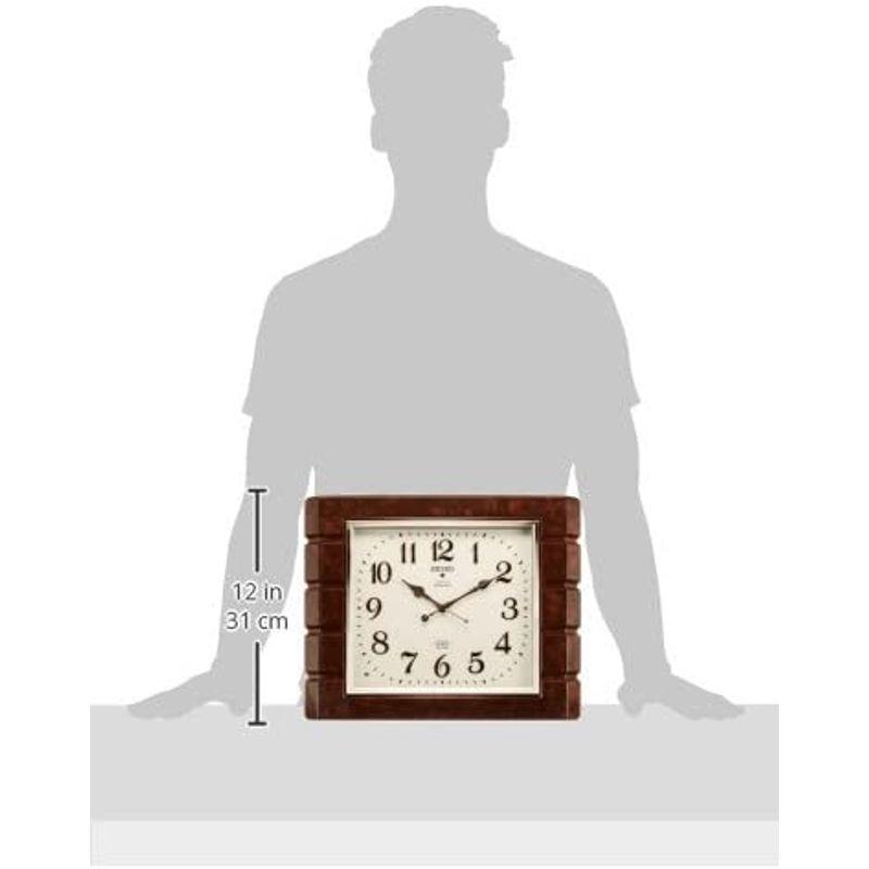 セイコー クロック 掛け時計 電波 アナログ 報時選択式 チャイム