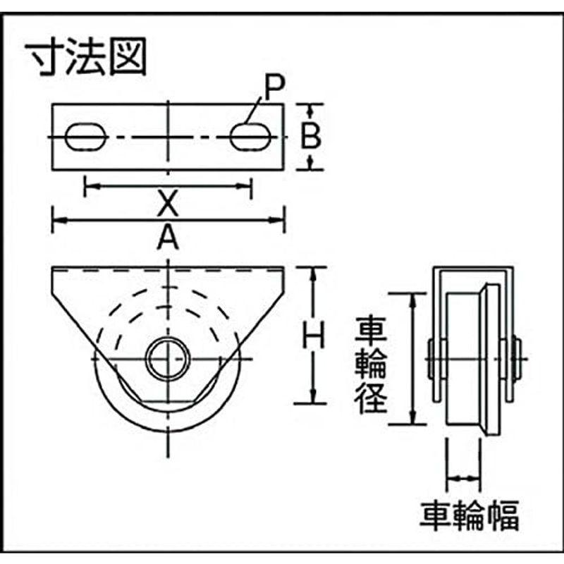 MK　枠付トロッシャー重量車　150mm　L型　C1150150