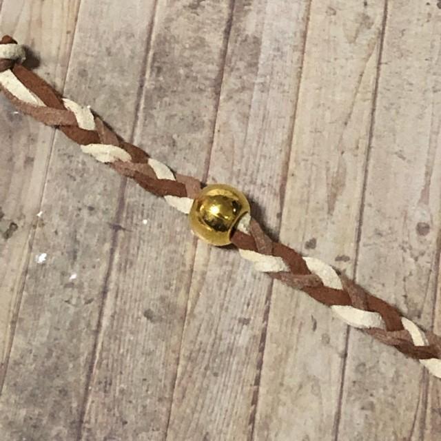 増量 30個 10mm 大穴 プラスチック ビーズ ゴールド |  | 02