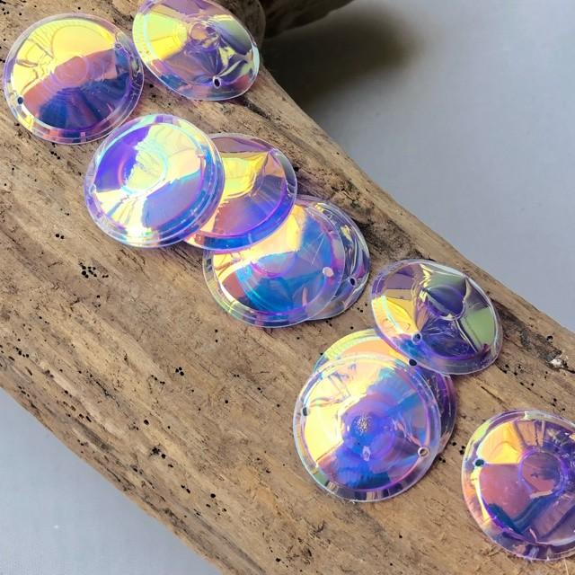 20枚 20mm オーロラ セロファン ビーズ |  | 02