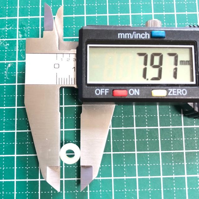 80個 8mm 大穴 プラスチック パール ビーズ アイボリー |  | 05