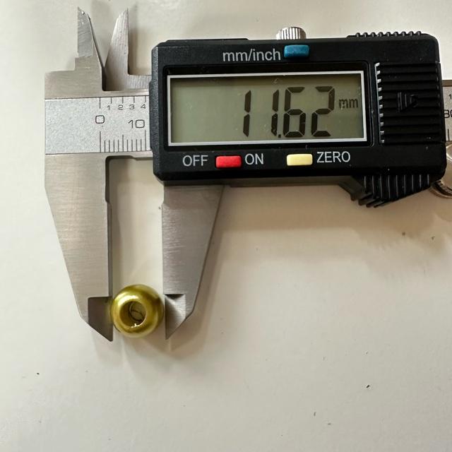 30個 12mm 大穴 プラ ビーズ  パールアイボリー |  | 06