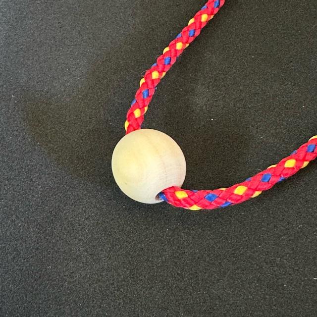 10個 18mm 大穴 木製 ウッド ビーズ 穴5.3-6.3mm |  | 04