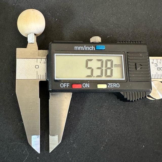 10個 18mm 大穴 木製 ウッド ビーズ 穴5.3-6.3mm |  | 06