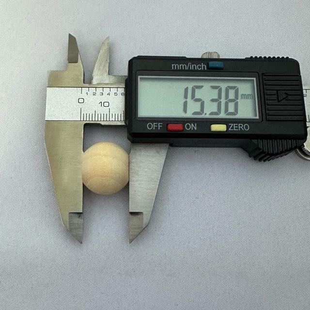 10個 18mm 大穴 木製 ウッド ビーズ 穴5.3-6.3mm |  | 08