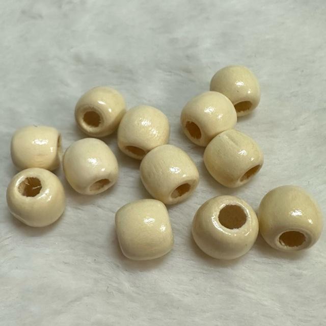 30個 12mm 大穴 ウッド ビーズ 穴5mm |  | 06