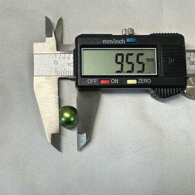 12個 12mm 大穴 マットカラー プラスチック ビーズ |  | 17
