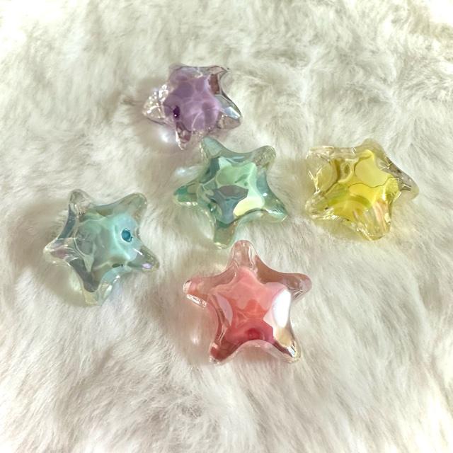 5個 星 スター 二重ビーズ ミックス | 