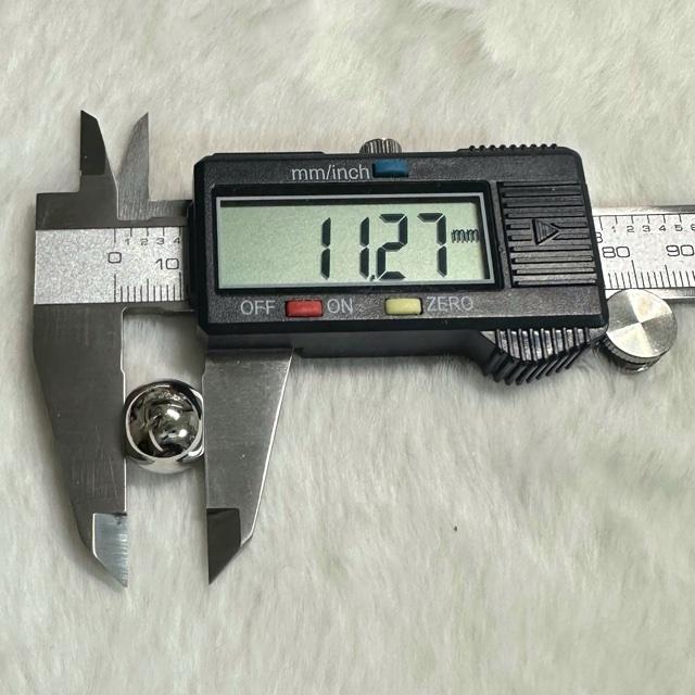 12個 14mm 大穴 プラスチック ビーズ シルバー |  | 05