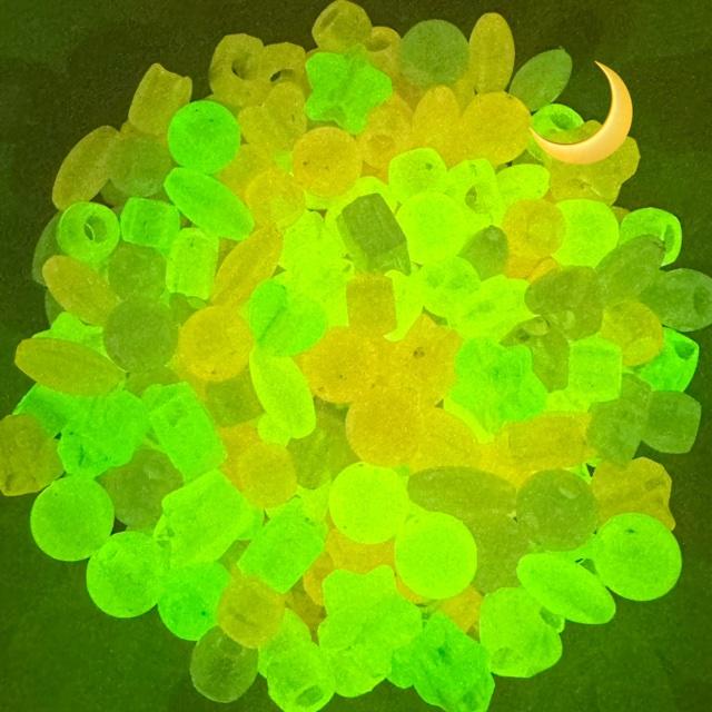 80個 蓄光 アクリル ゼリー ビーズ |  | 06