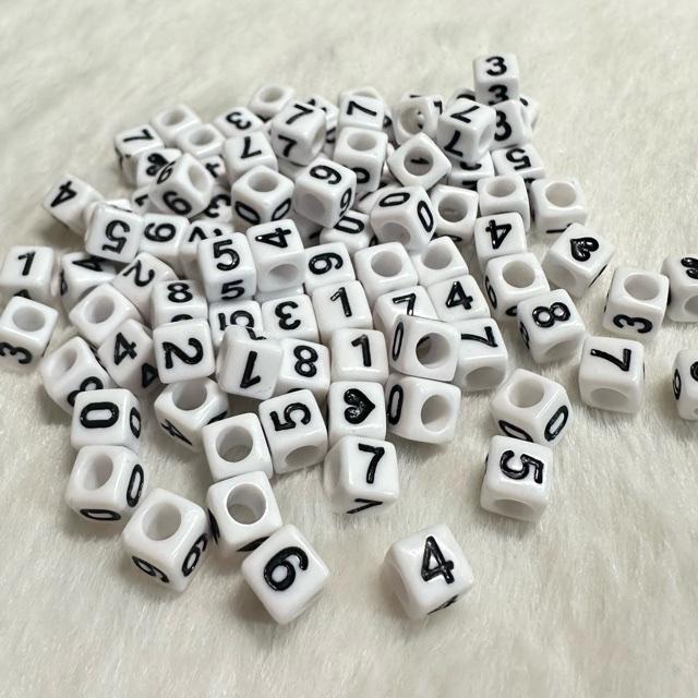 1個 ナンバー 数字 ビーズ |  | 01