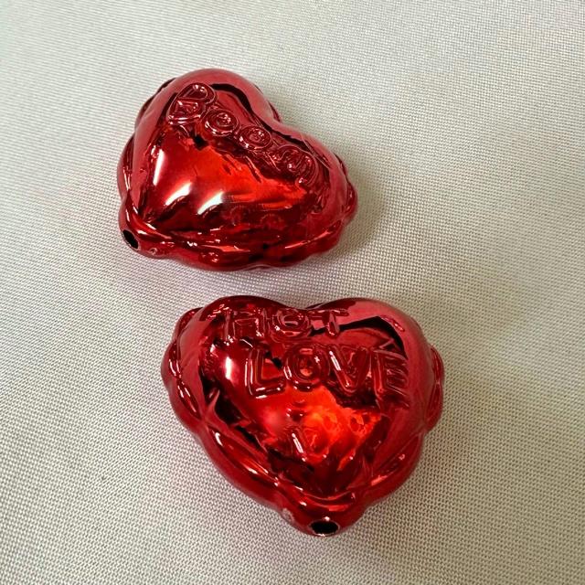 1個 バルーン ハート ビーズ : Guild by PoD 手芸パーツ・素材店