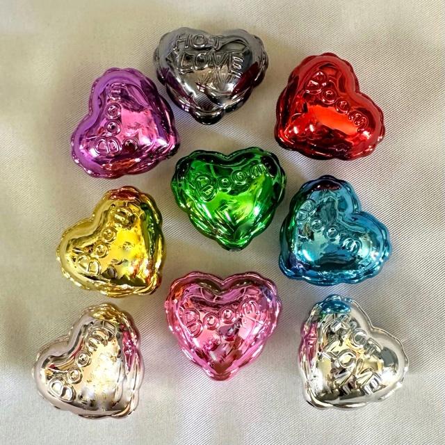 1個 バルーン ハート ビーズ : Guild by PoD 手芸パーツ・素材店
