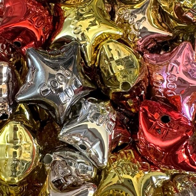 1個 バルーン 星 スター ビーズ |  | 04