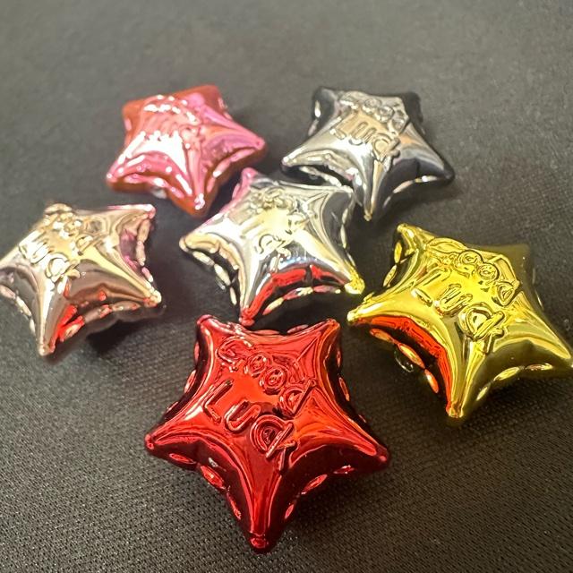 1個 バルーン 星 スター ビーズ |  | 01