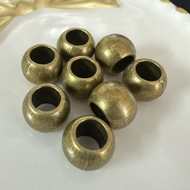 8個 11.5mm 合金 大穴 ビーズ |  | 10