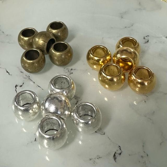8個 11.5mm 合金 大穴 ビーズ |  | 01