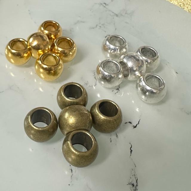 8個 11.5mm 合金 大穴 ビーズ |  | 02