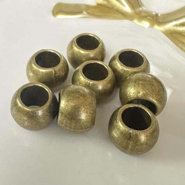 8個 11.5mm 合金 大穴 ビーズ |  | 09