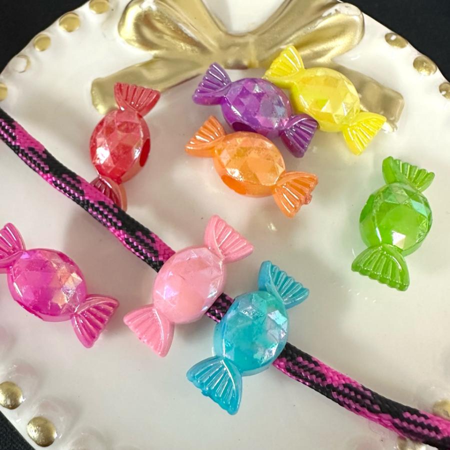 8個 アクリル キャンディー ビーズ ミックスカラー |  | 03