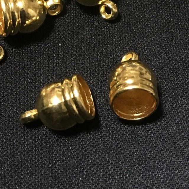 金属製 タッセル キャップ カバー ゴールド  10個セット |  | 01