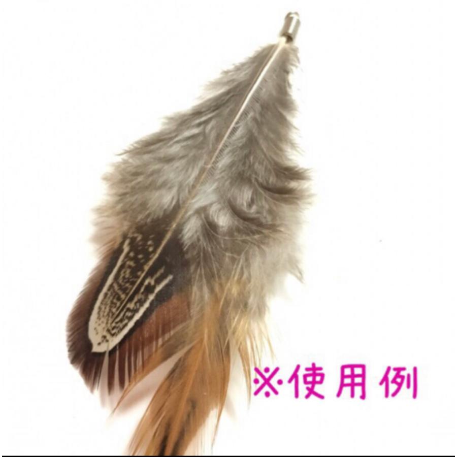 ブロンズ スプリング コイル状 金具  エンドパーツ 3mm  30個セット |  | 02