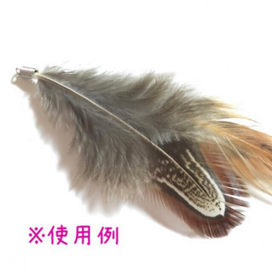 ブロンズ スプリング コイル状 金具  エンドパーツ 3mm  30個セット |  | 03