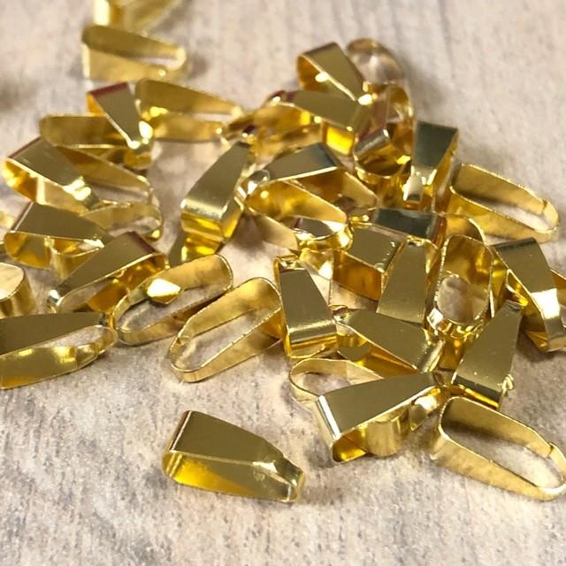 ネックレス 金具 バチカン大 ゴールド 50個セット : Guild by PoD 手芸 