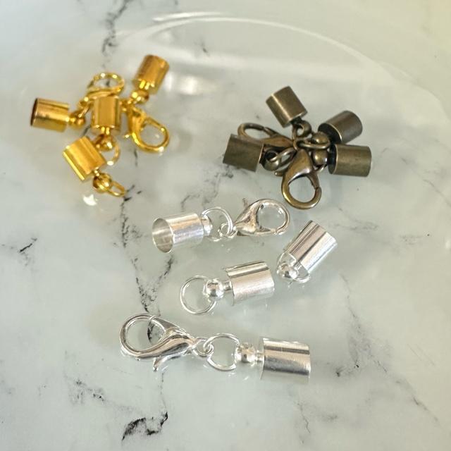 エンドパーツ  金具 4.5mm径 4組セット |  | 01