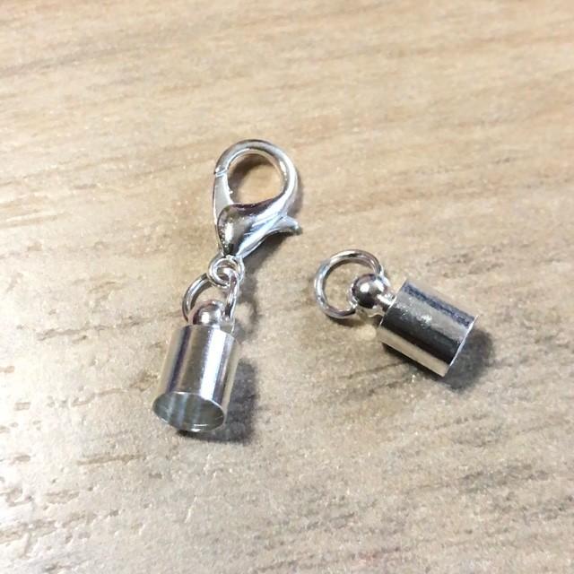 エンドパーツ  金具 4.5mm径 4組セット |  | 10