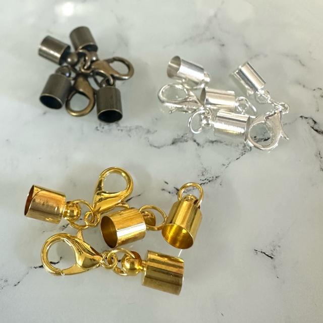 エンドパーツ  金具 4.5mm径 4組セット |  | 02