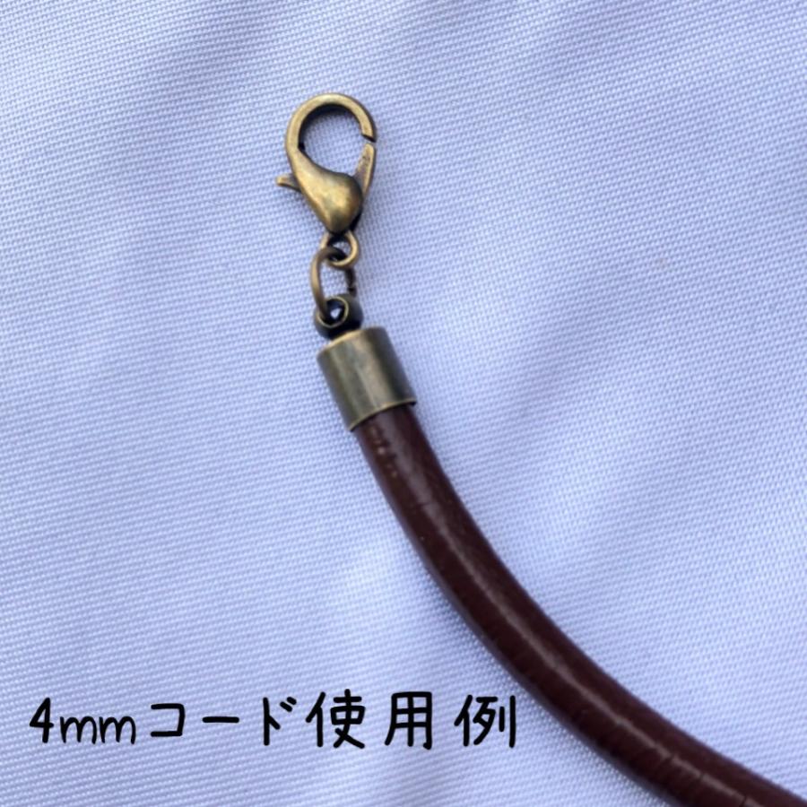エンドパーツ  金具 4.5mm径 4組セット |  | 08
