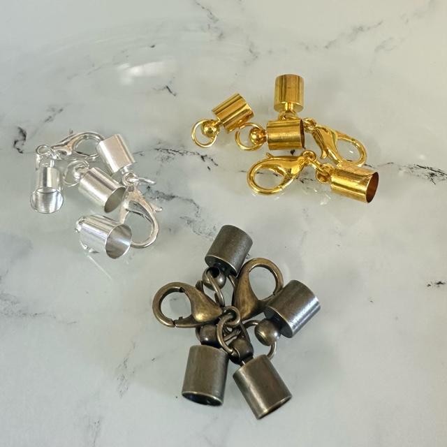 エンドパーツ  金具 4.5mm径 4組セット |  | 03