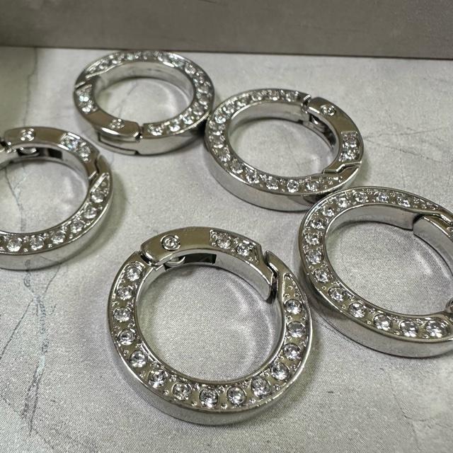 1個 25mm 合金カラビナ スプリングゲート キー リング |  | 06