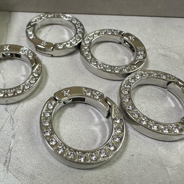 1個 25mm 合金カラビナ スプリングゲート キー リング |  | 07