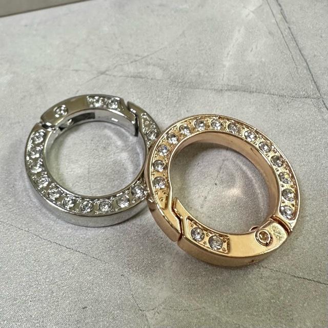 1個 25mm 合金カラビナ スプリングゲート キー リング |  | 02