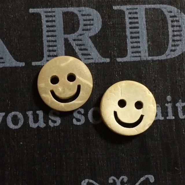 スマイル ココナッツボタン ベージュ 10個セット |  | 02