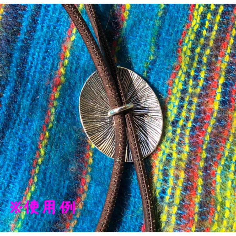 オーバル ネイビー ボタン シルバー 1個 |  | 07