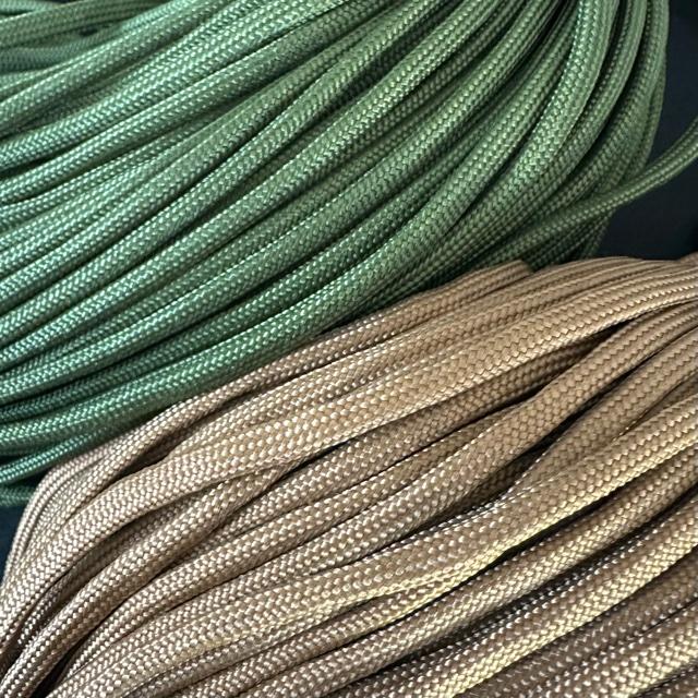 1m  手芸用 7芯 パラコード ポリエステル コード 単色4〜7 |  | 03