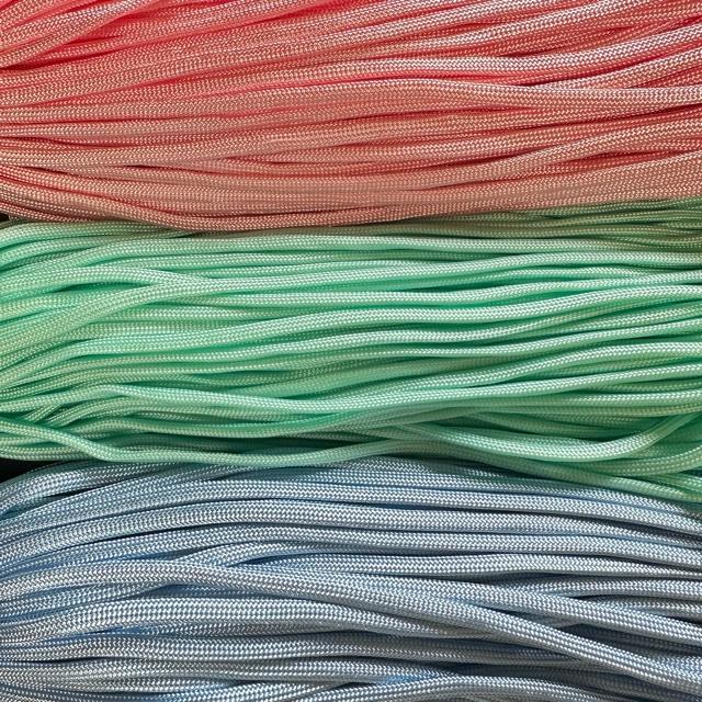 1m  手芸用 7芯 パラコード ポリエステル コード パステル No.11〜14 |  | 02