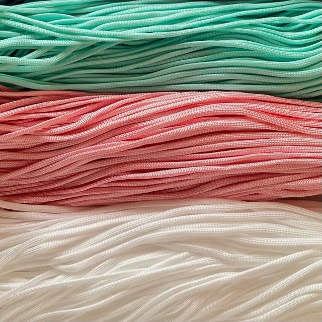 1m  手芸用 7芯 パラコード ポリエステル コード パステル No.11〜14 |  | 03