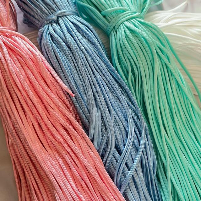 1m  手芸用 7芯 パラコード ポリエステル コード パステル No.11〜14 |  | 04